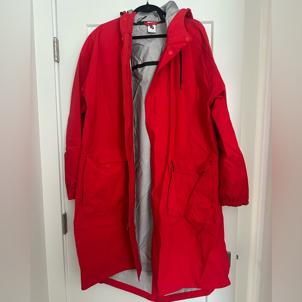 Unisex Nike Red Parka